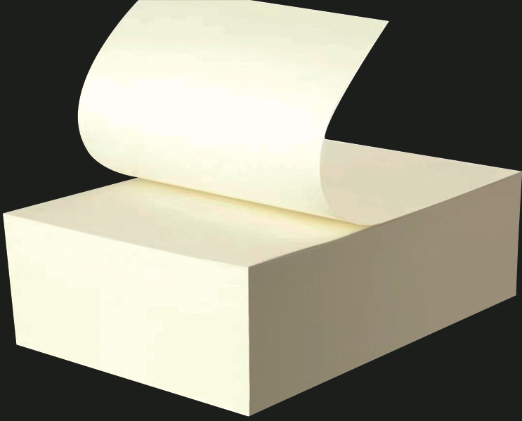 Offwhite & cream woodfree offset paper/bond paper